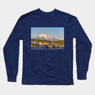 USA. Alaska. On the Road. Long Sleeve T-Shirt